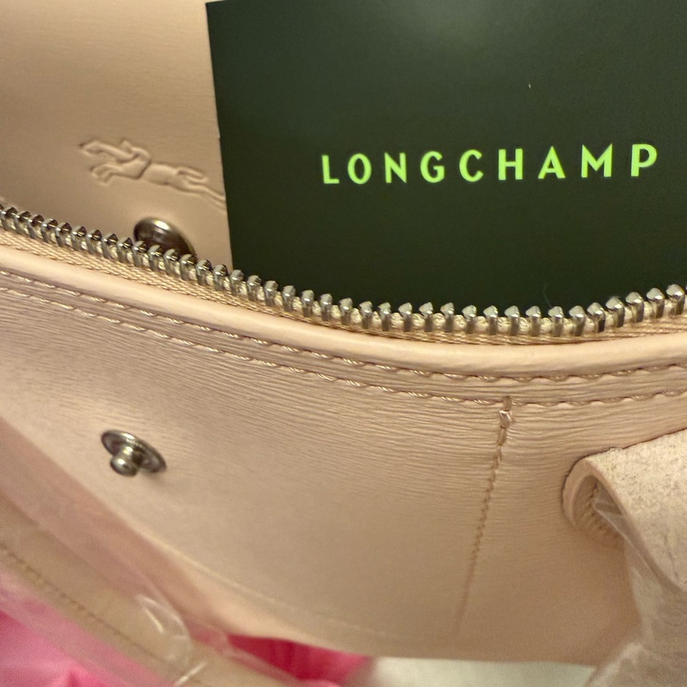 NWT Longchamp The City Tote Bag, Blush Pink - Picture 12 of 14